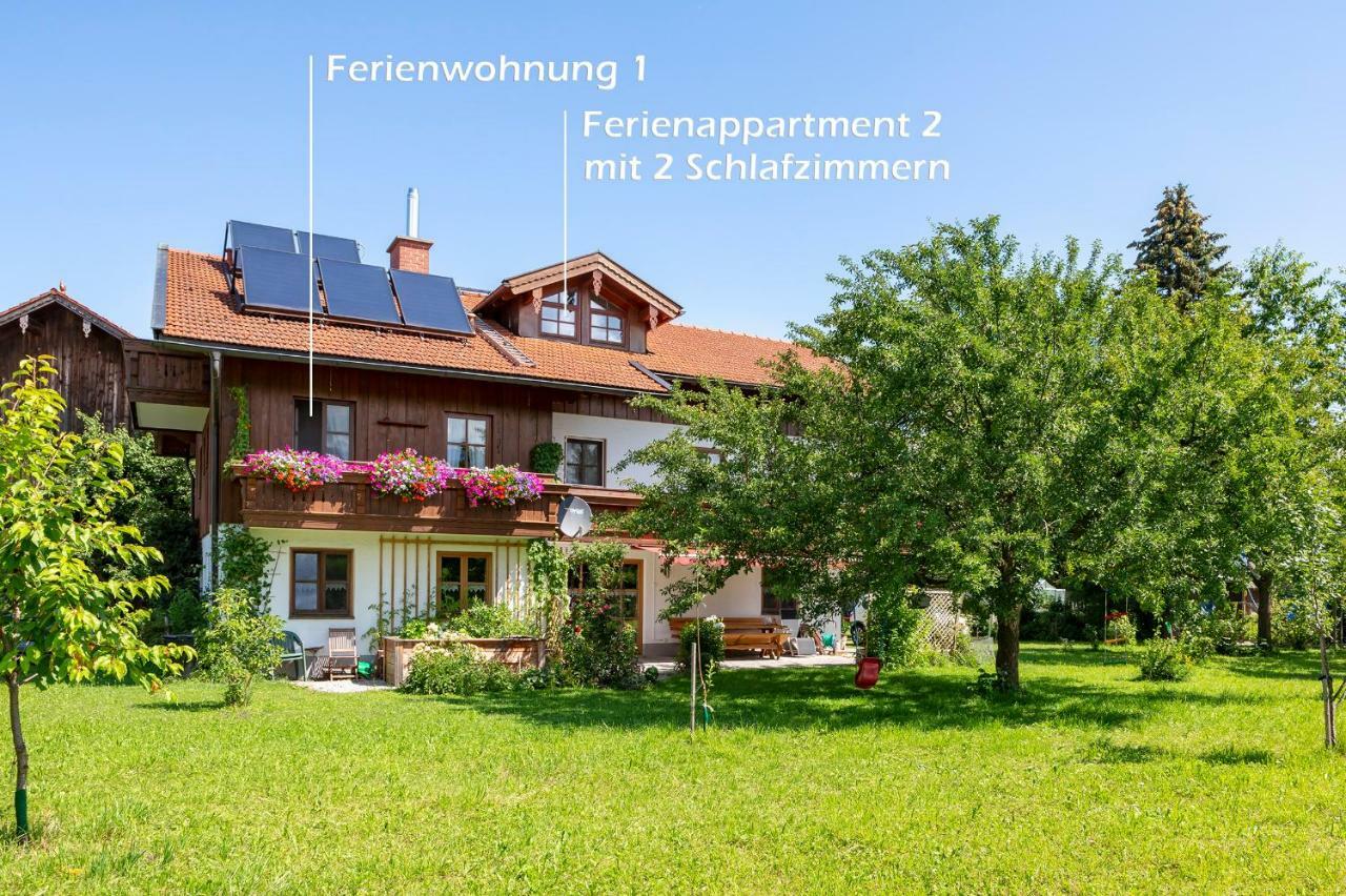 Zaisslhausl Hof Ferienwohnungen Übersee Exteriör bild